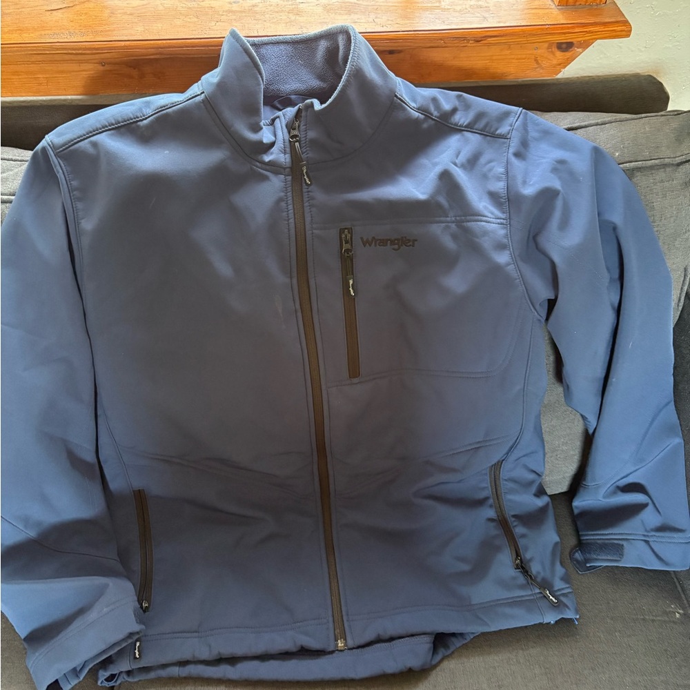 Wrangler Men's Navy Concealed Carry Jacket